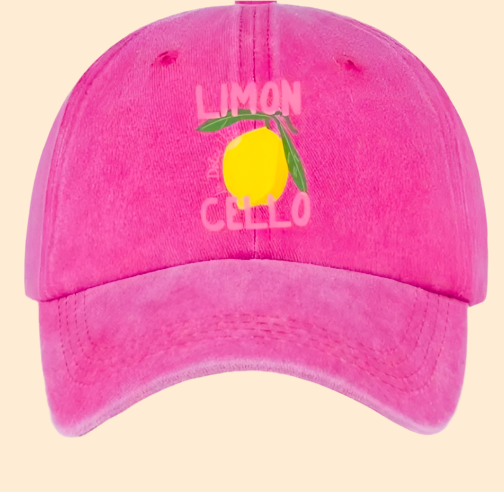 Limon cello ladies baseball caps