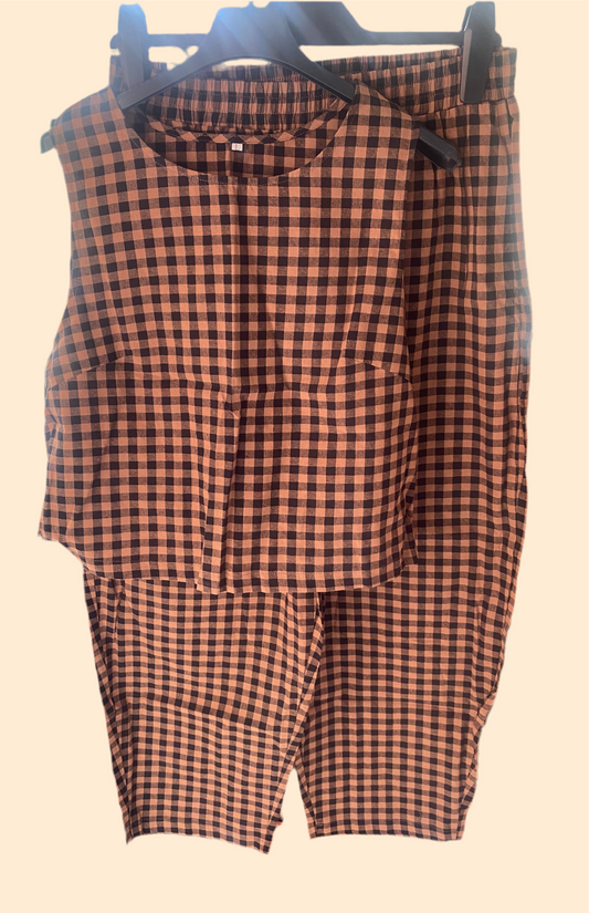 Top and trouser set
