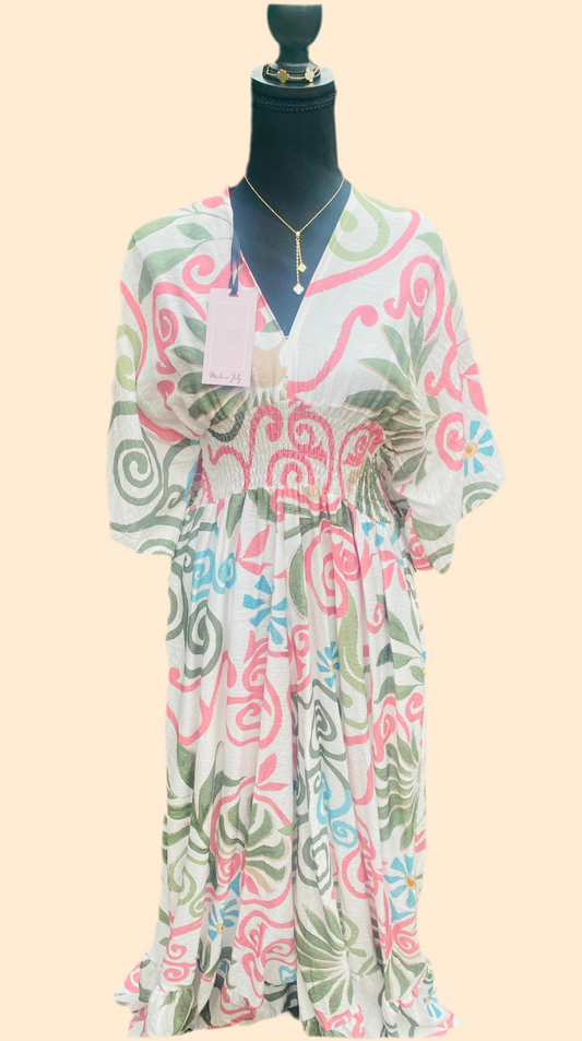 Flare leg jumpsuit lux