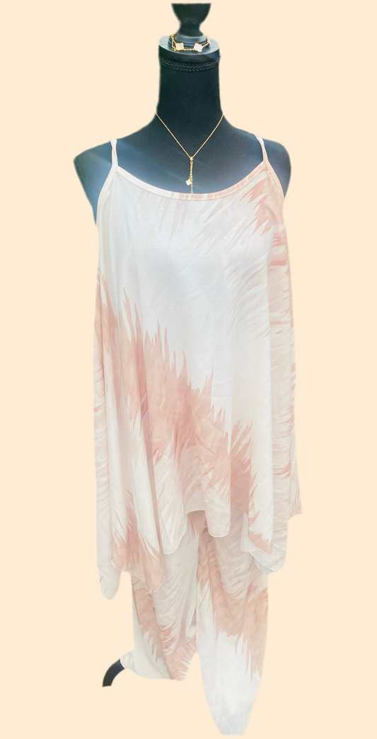 Glam trouser and flow top set